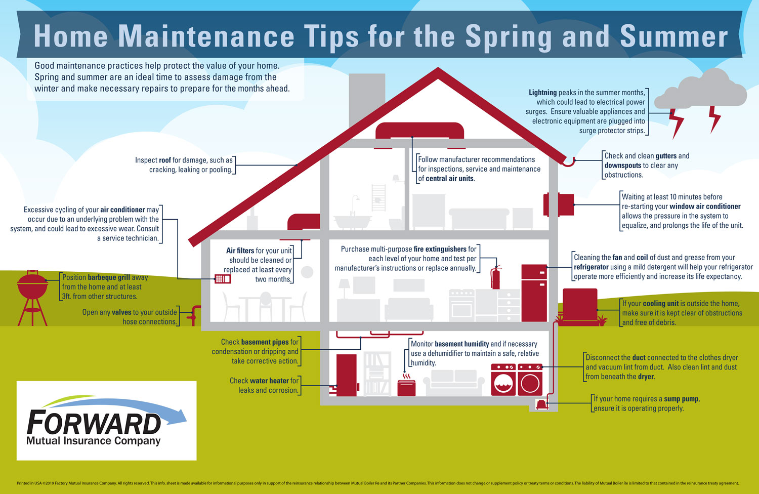 Home Maintenance Tips for Summer, Forward Mutual