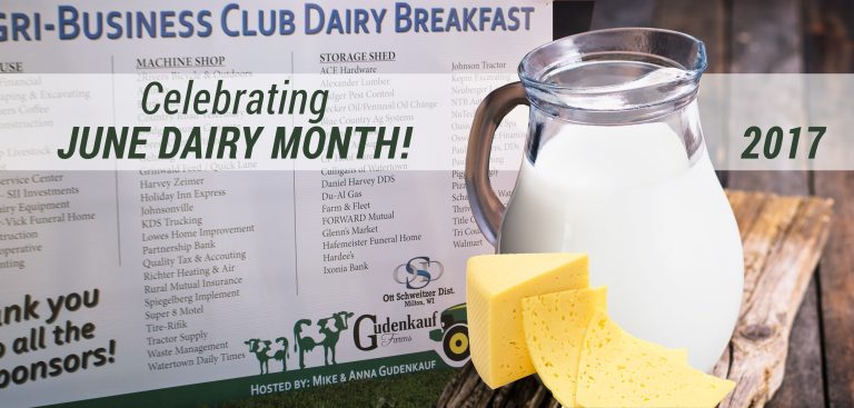 Time for Dairy Breakfasts in Wisconsin!